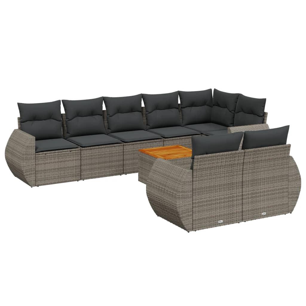 VidaXL Garten sofagarnitur poly-rattan  