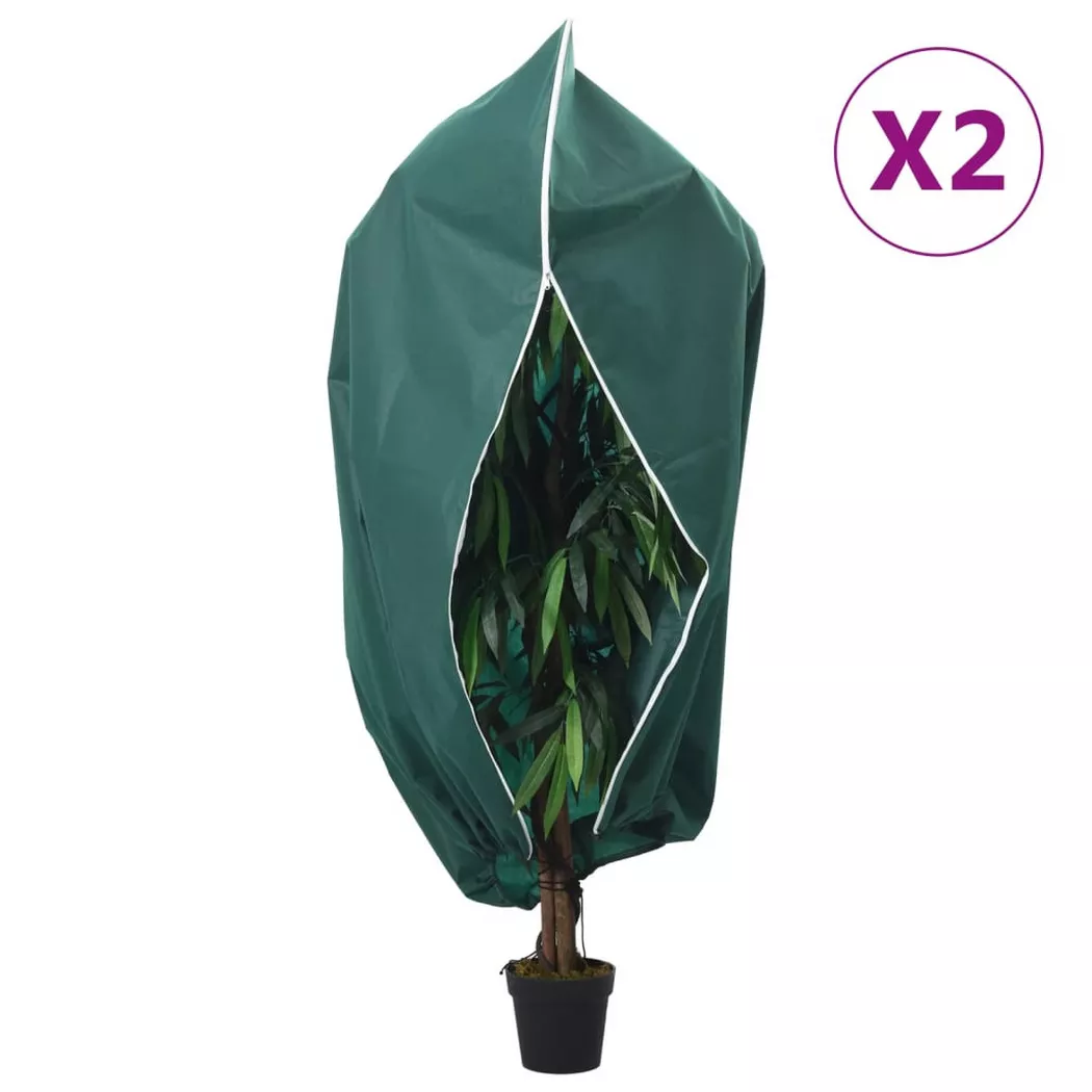 VidaXL - copertura per piante, One Size, Verde