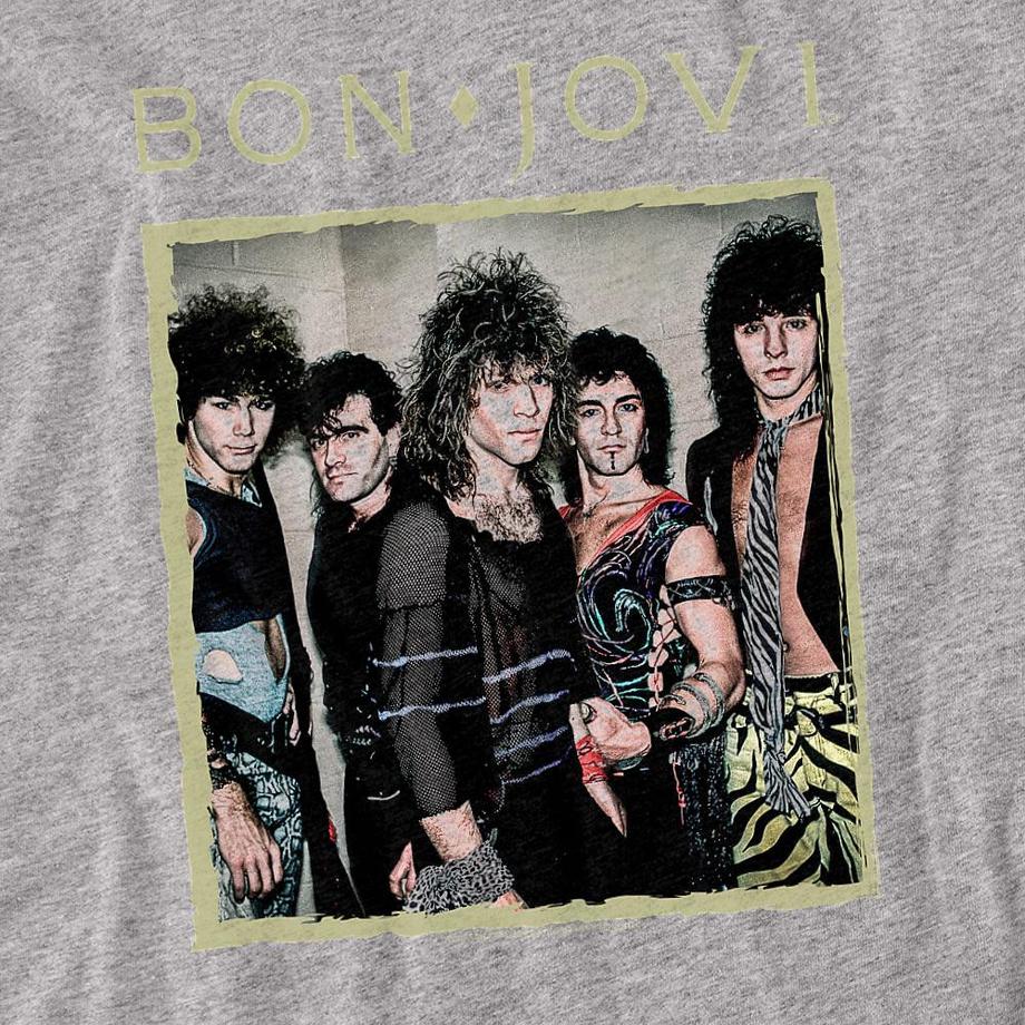 Bon Jovi  T-ShirtMotiftyle Encadré 