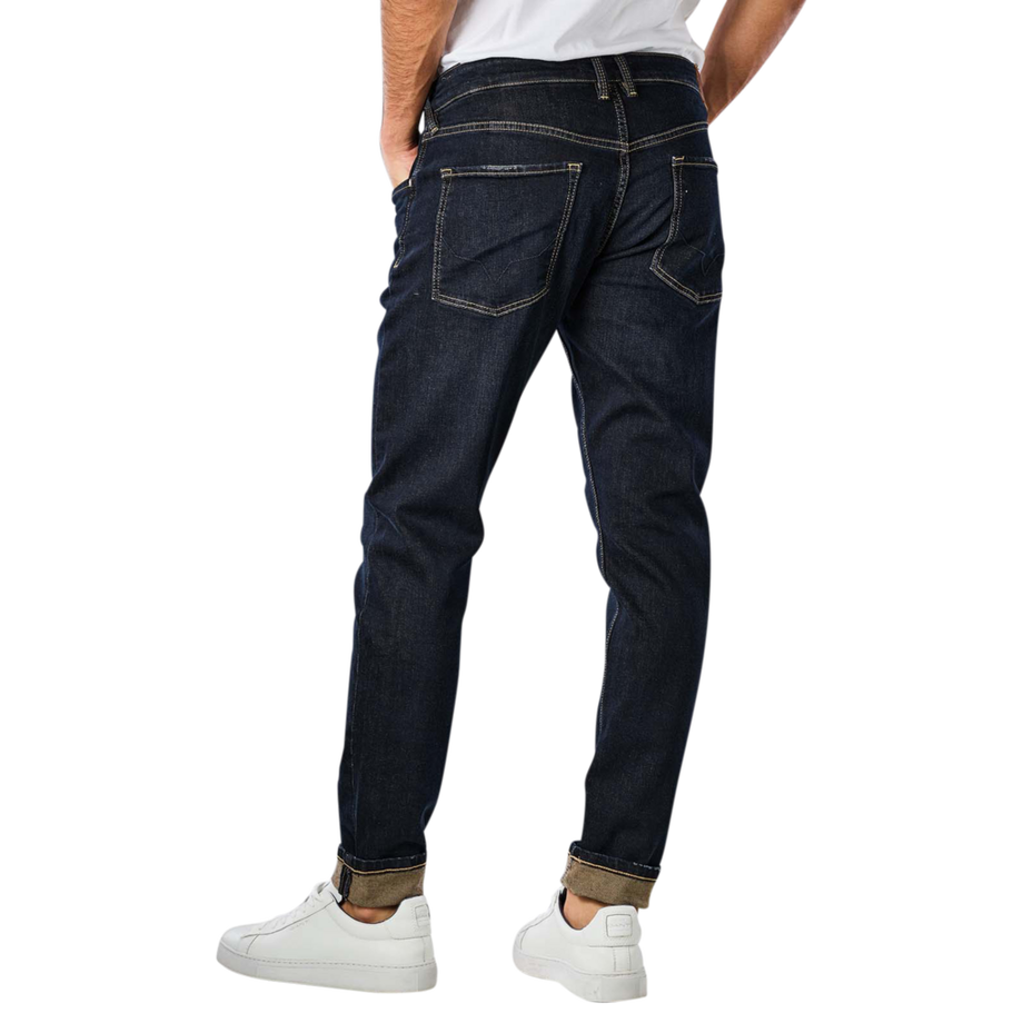 Pepe Jeans London Callen Tapered Fit Cropped Wiser Wash Jeans  