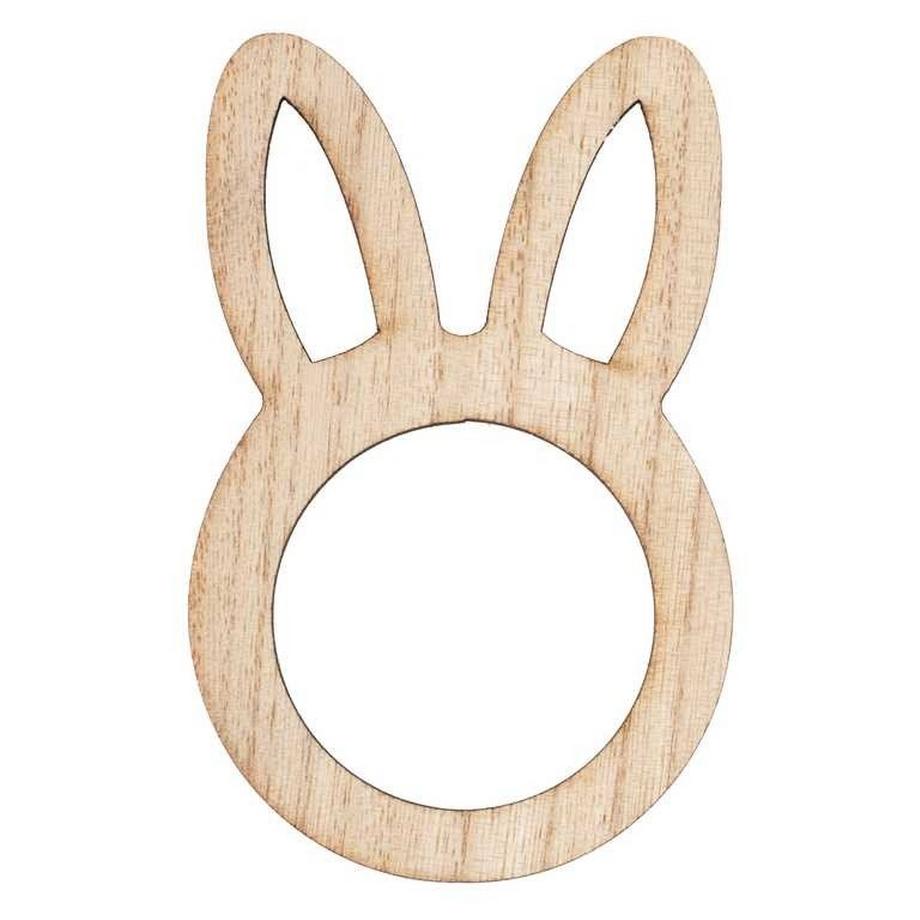 Ginger Ray  Ronds de Serviettes en Bois Oreilles de Lapin 