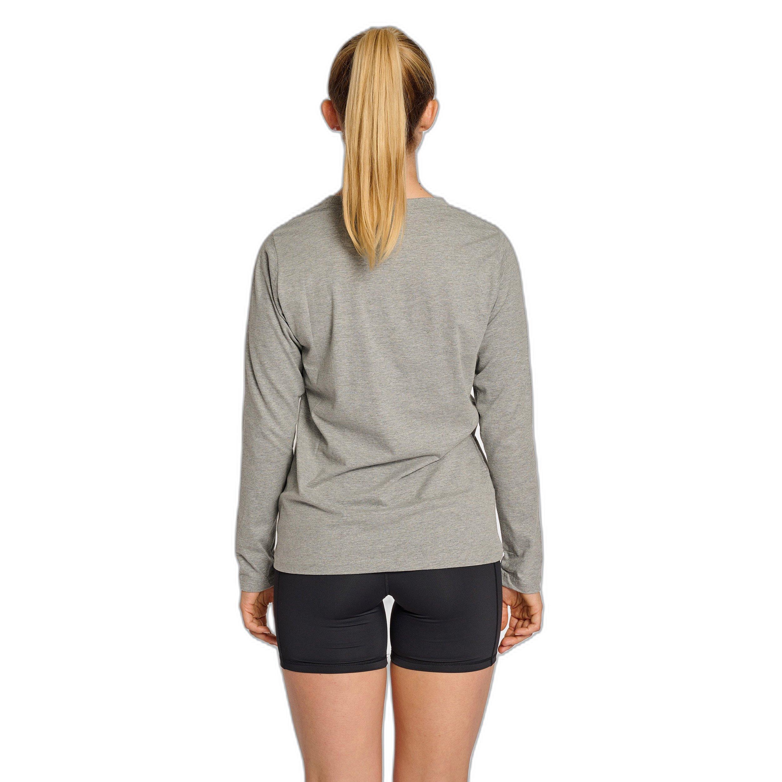 Hummel Red Basic T-shirt Maniche Lunghe  