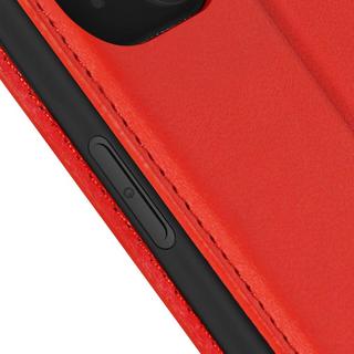 Avizar  Custodia folio per iPhone 15 rossa 