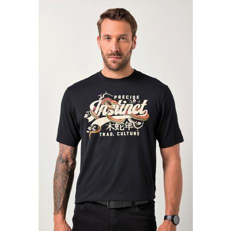 JP1880 Halbarm T-Shirt mit Brustprint  