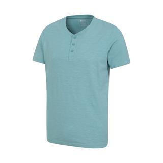 Mountain Warehouse Hasst Kurzarm Henley T-Shirt  