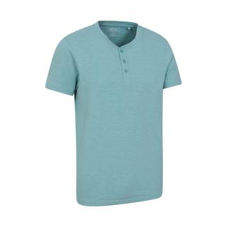 Mountain Warehouse Hasst Kurzarm Henley T-Shirt  