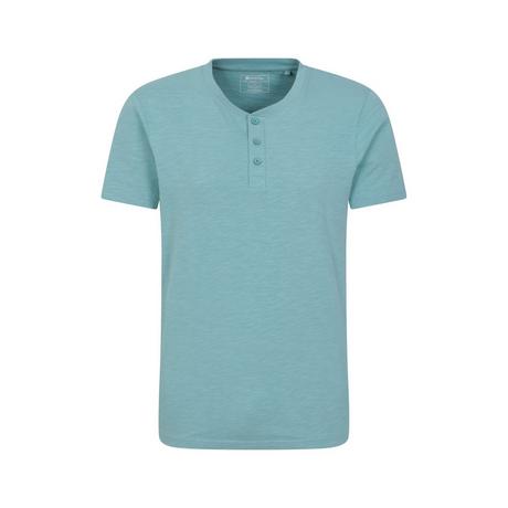 Mountain Warehouse Hasst Kurzarm Henley T-Shirt  