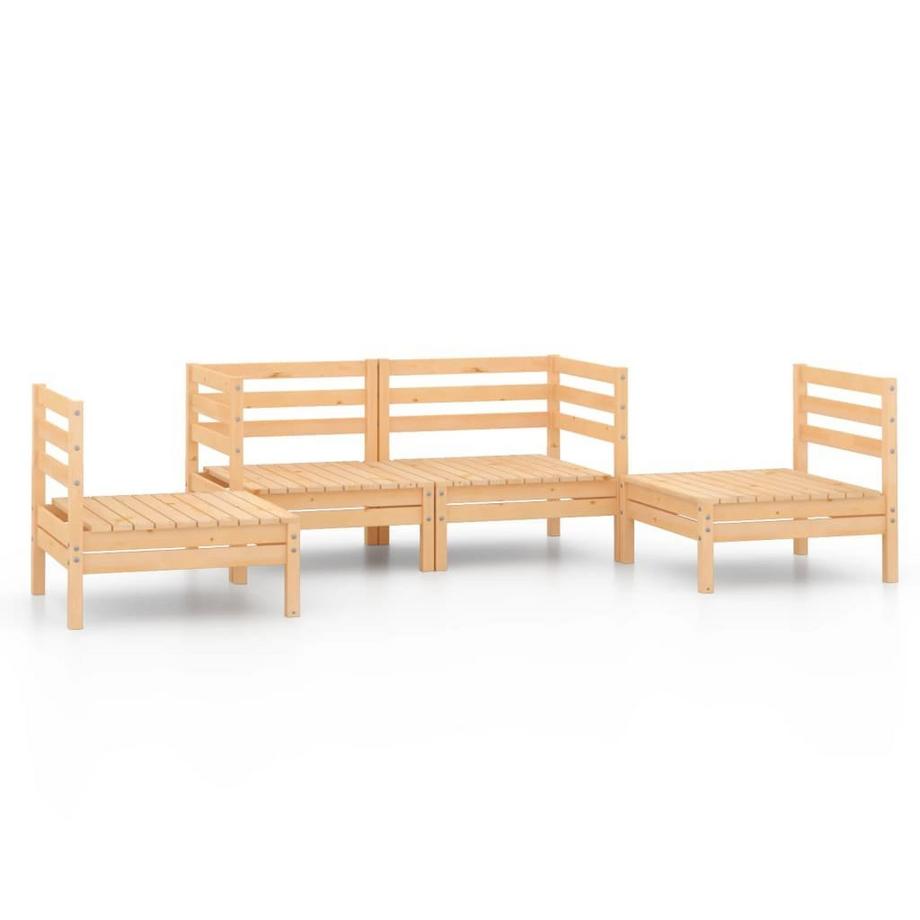 Salon de jardin bois