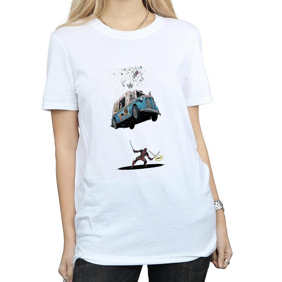 MARVEL Deadpool Ice Cream Truck T-Shirt  