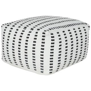 Beliani Pouf aus Stoff Boho GAJAN  