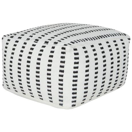 Beliani Pouf aus Polyester Boho GAJAN  