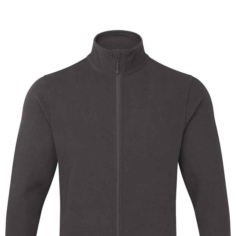 PREMIER Recyclight Fleecejacke Durchgehender Reissverschluss  