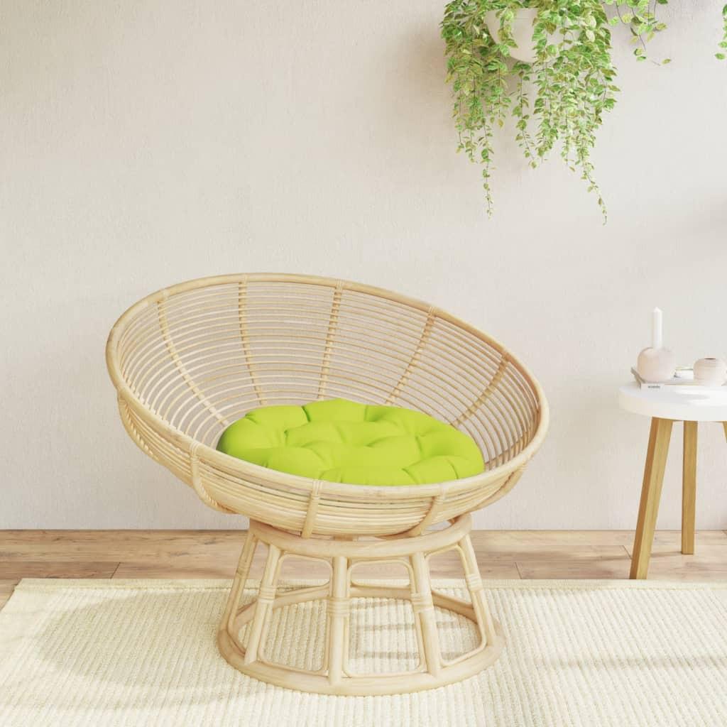 VidaXL Coussin rond tissu  