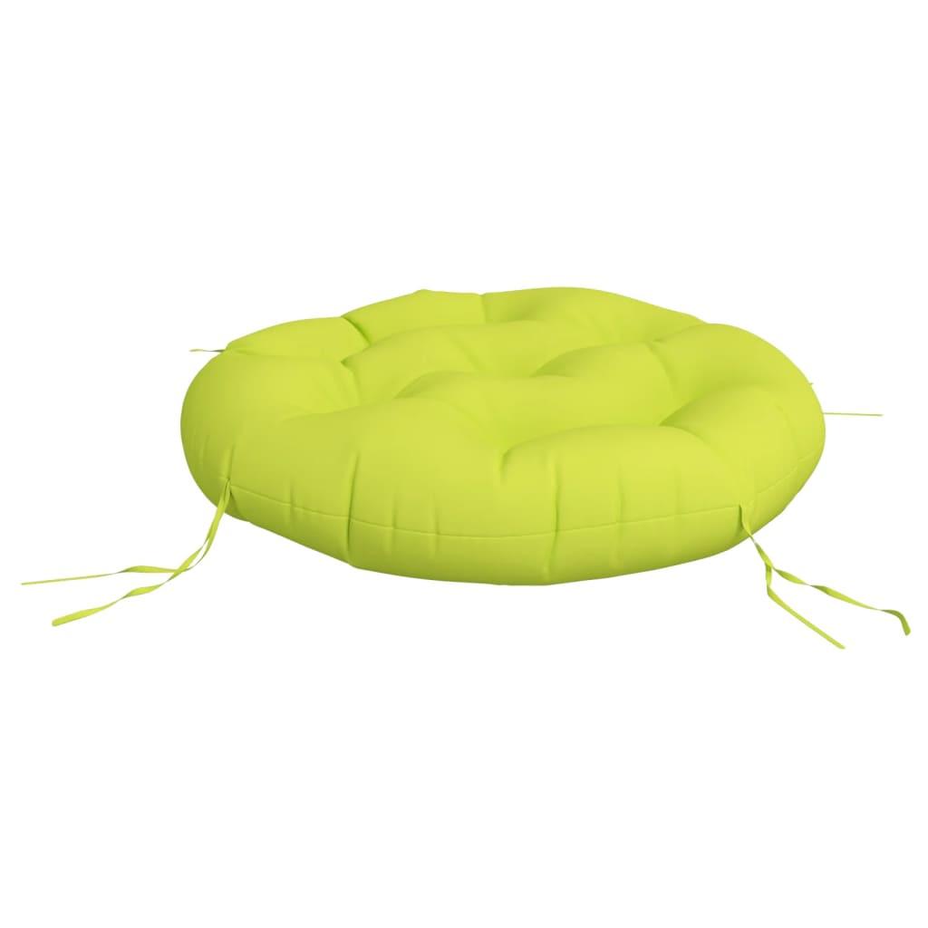 VidaXL Coussin rond tissu  