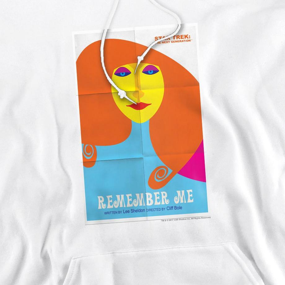 Star Trek The Next Generation Season 4 Episode 5 Felpa con Cappuccio  