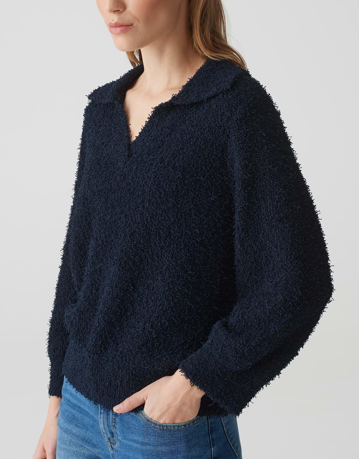 OPUS  Pull en tricot Porasi Forme en O 