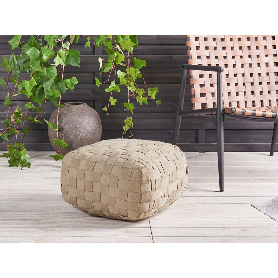 Beliani Pouf aus Kunststoff  BODLA  