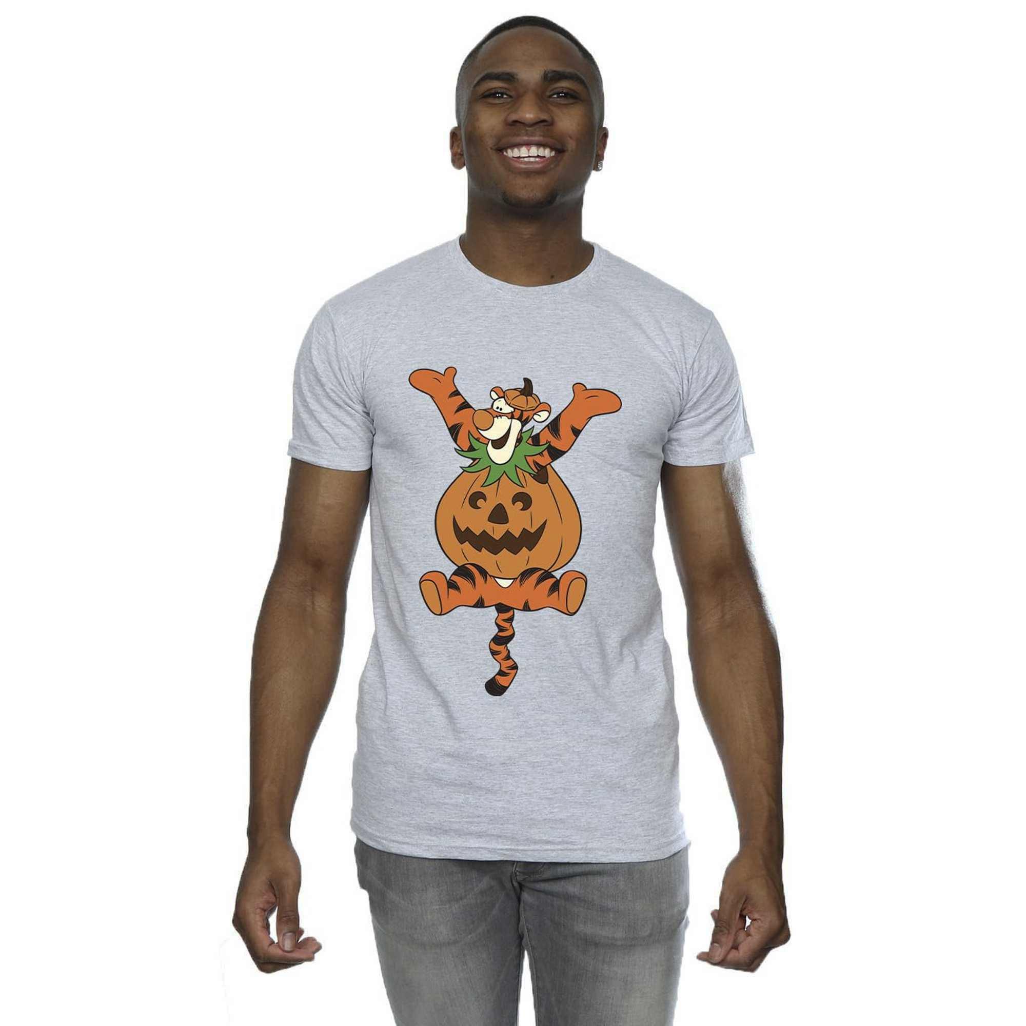 Winnie the Pooh Tigger Zucca Grafica T-Shirt  