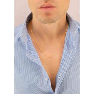 MUAU Schmuck  Collier Rundanker Rotgold 750, 1.7mm, 60cm 