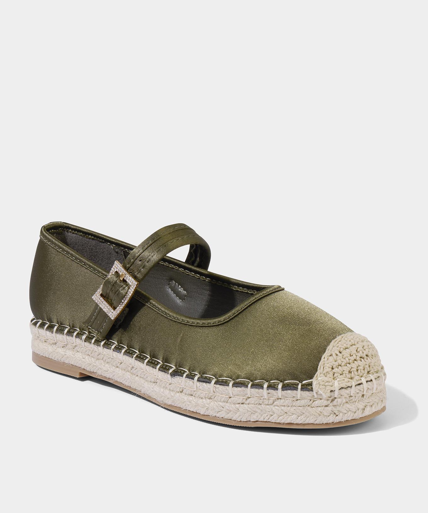 Joe Browns  Espadrilles Satin Avec Boucle 