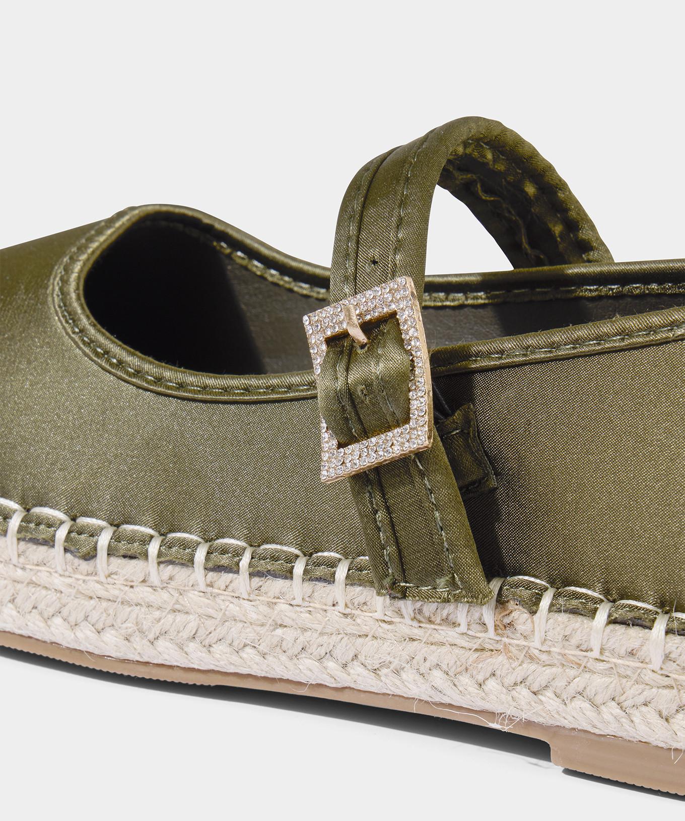 Joe Browns  Espadrilles Satin Avec Boucle 