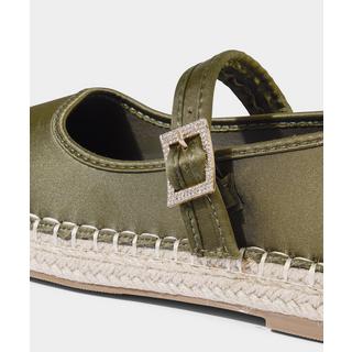 Joe Browns  Espadrilles Satin Avec Boucle 