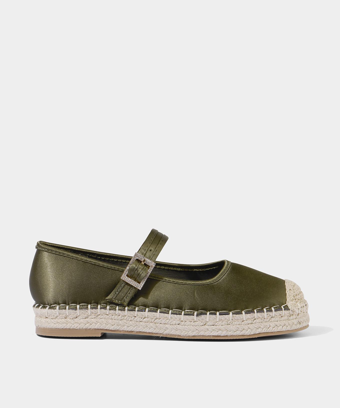 Joe Browns  Espadrilles Satin Avec Boucle 