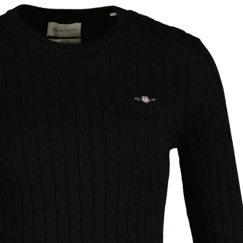 GANT Pull en tricot torsadé Coupe ajustée  