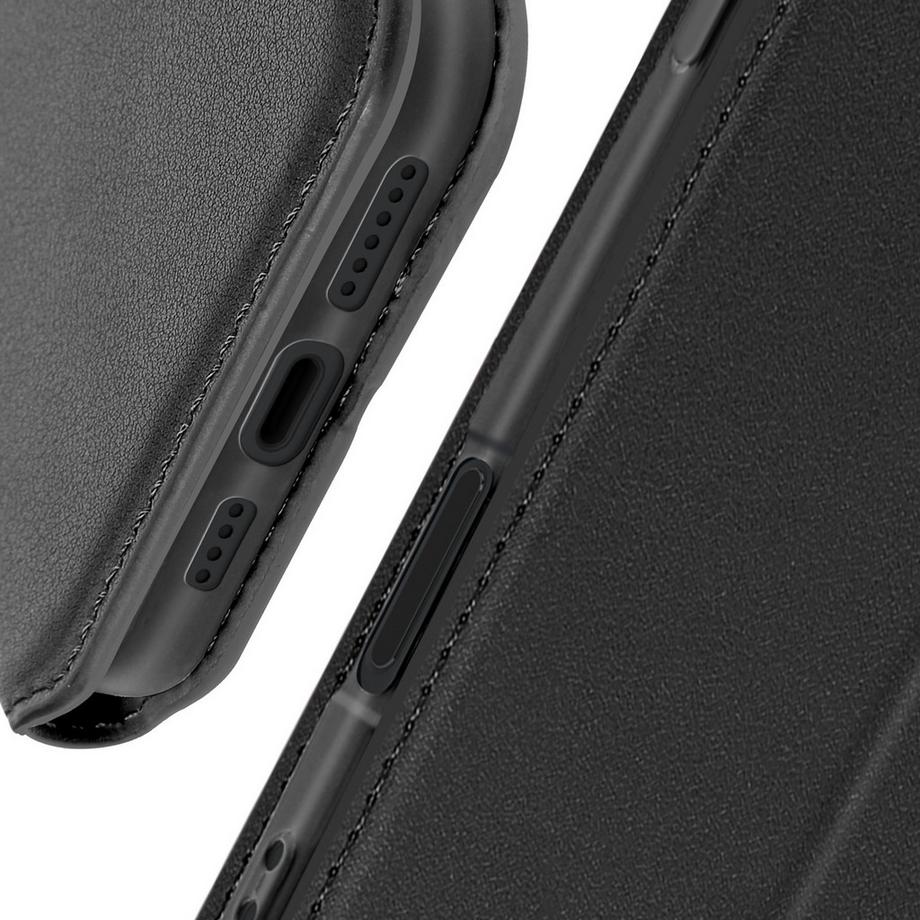 Avizar  Étui iPhone 16 Pro Portefeuille Noir 