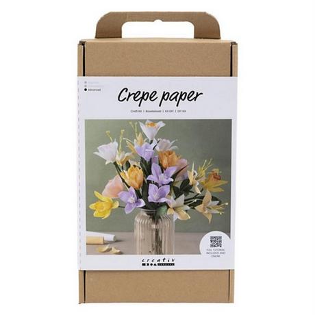 Creativ Company  Bastelset Krepppapier Oster , Frühlingsstrauss 