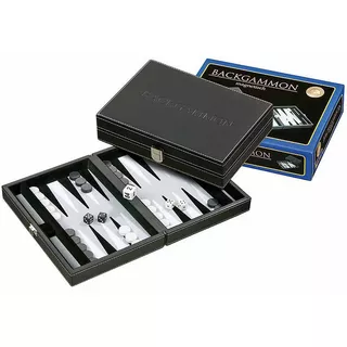 Philos  Spiele Backgammon Tinos magnetisch, Kunstleder 