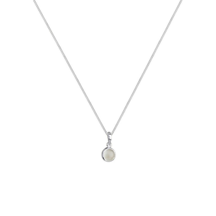 Elli  Collier Pendentif En Pierre De Lune 