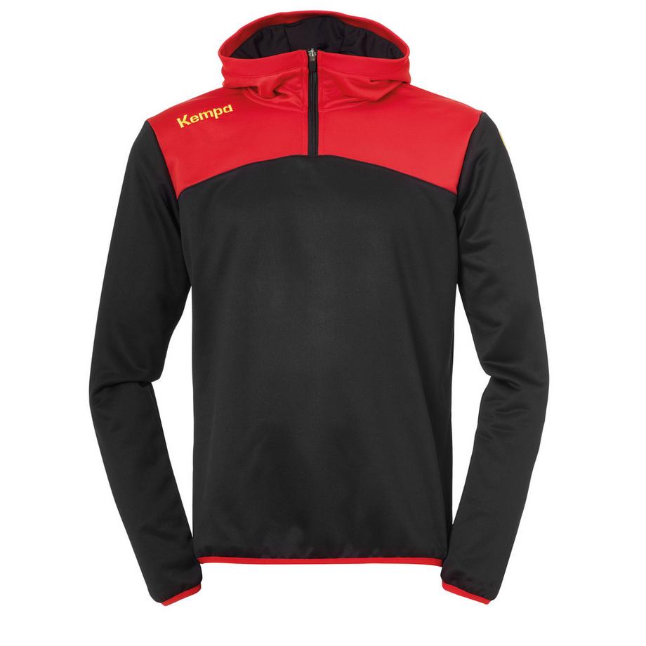 felpa con cappuccio emotion 2.0 quarter zip