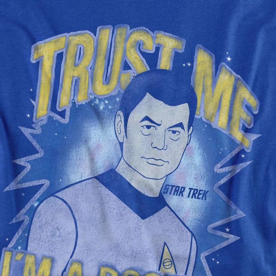 Star Trek Doctor T-Shirt Maniche Lunghe  