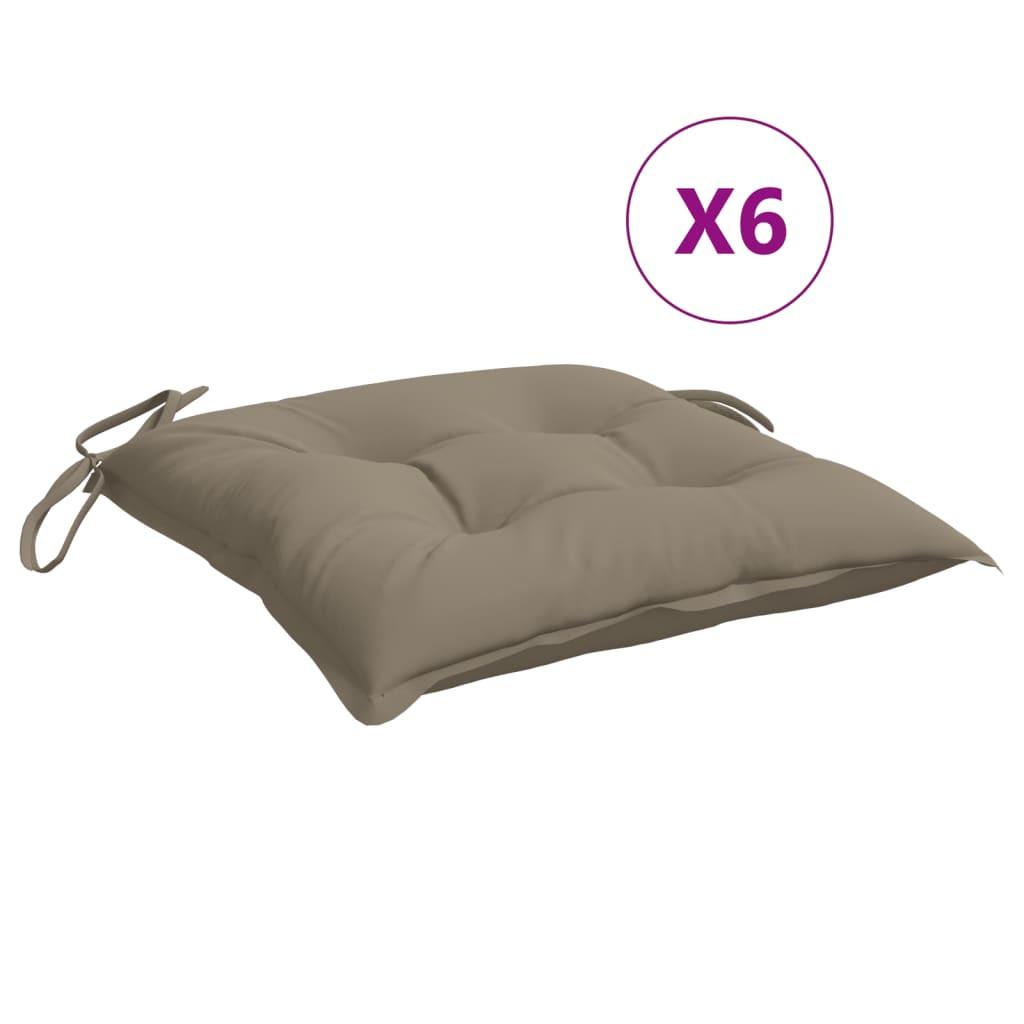 VidaXL Coussin de palette tissu  