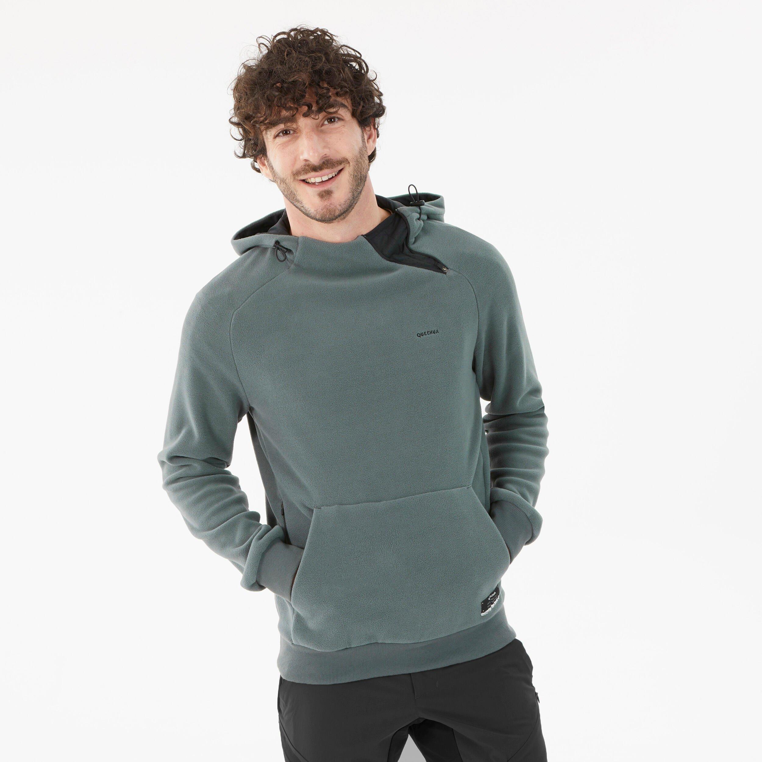 QUECHUA  Fleecepullover  Hoodie Bergwandern - MH100 