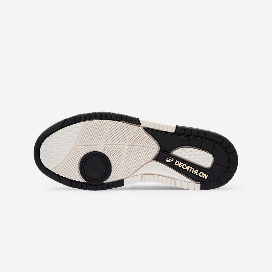 DECATHLON Scarpe Basse Stringate in Pelle Turnschuhe aus Leder und Wildleder  CJ80 gelb 