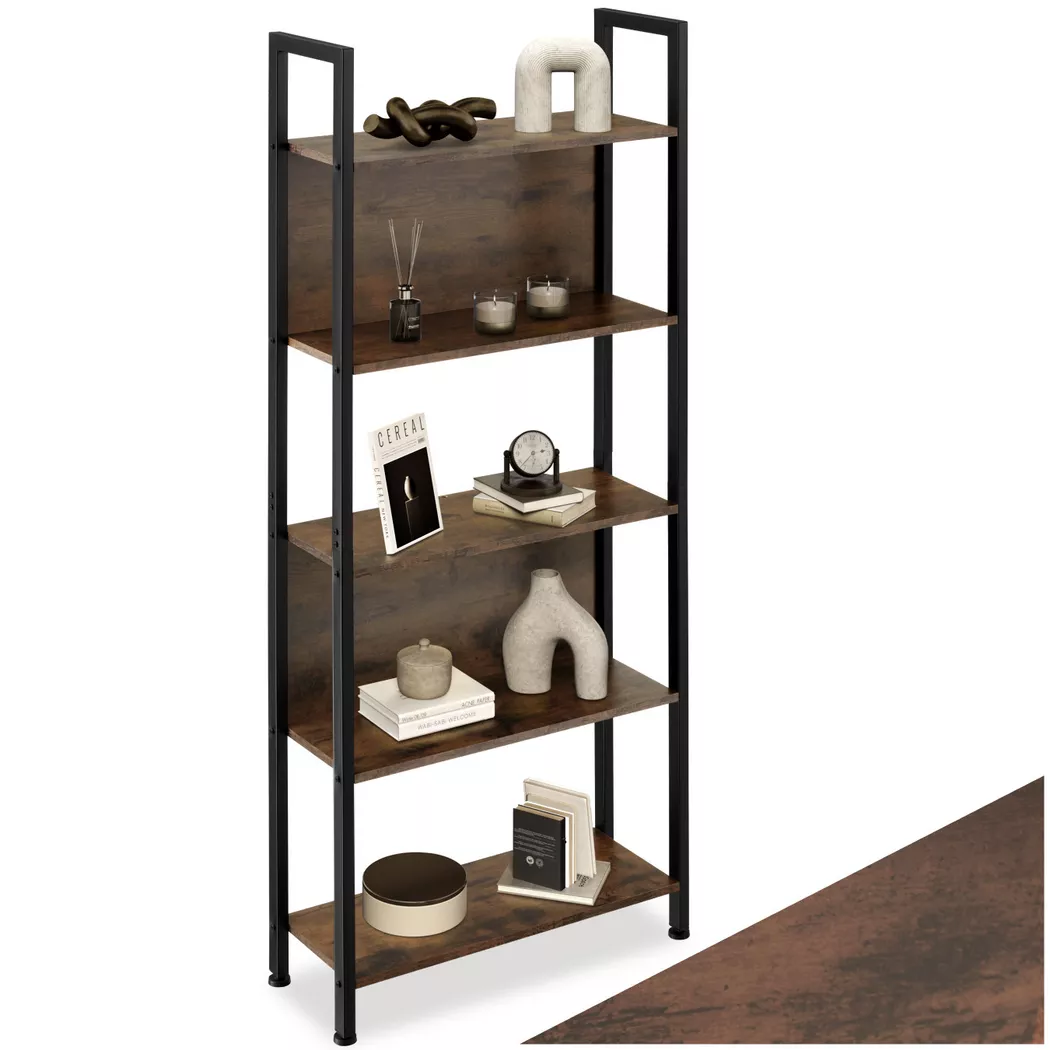 Tectake - Étagère Westport, 166CM, Marron