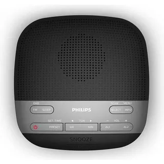 PHILIPS  Philips TAR3505/12 Radio portable Horloge Numérique Noir, Gris 