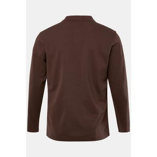 JP1880 Basic Langarm Piqué Poloshirt  
