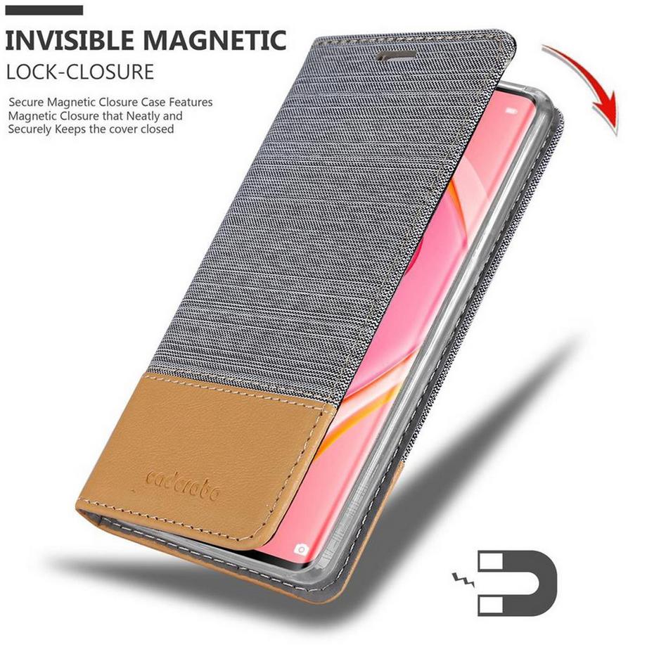 Cadorabo  Hülle für Huawei NOVA 7 PRO 5G Magnetverschluss, Kartenfach 