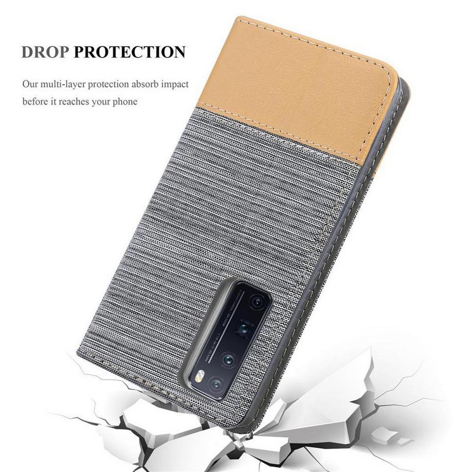 Cadorabo  Hülle für Huawei NOVA 7 PRO 5G Magnetverschluss, Kartenfach 