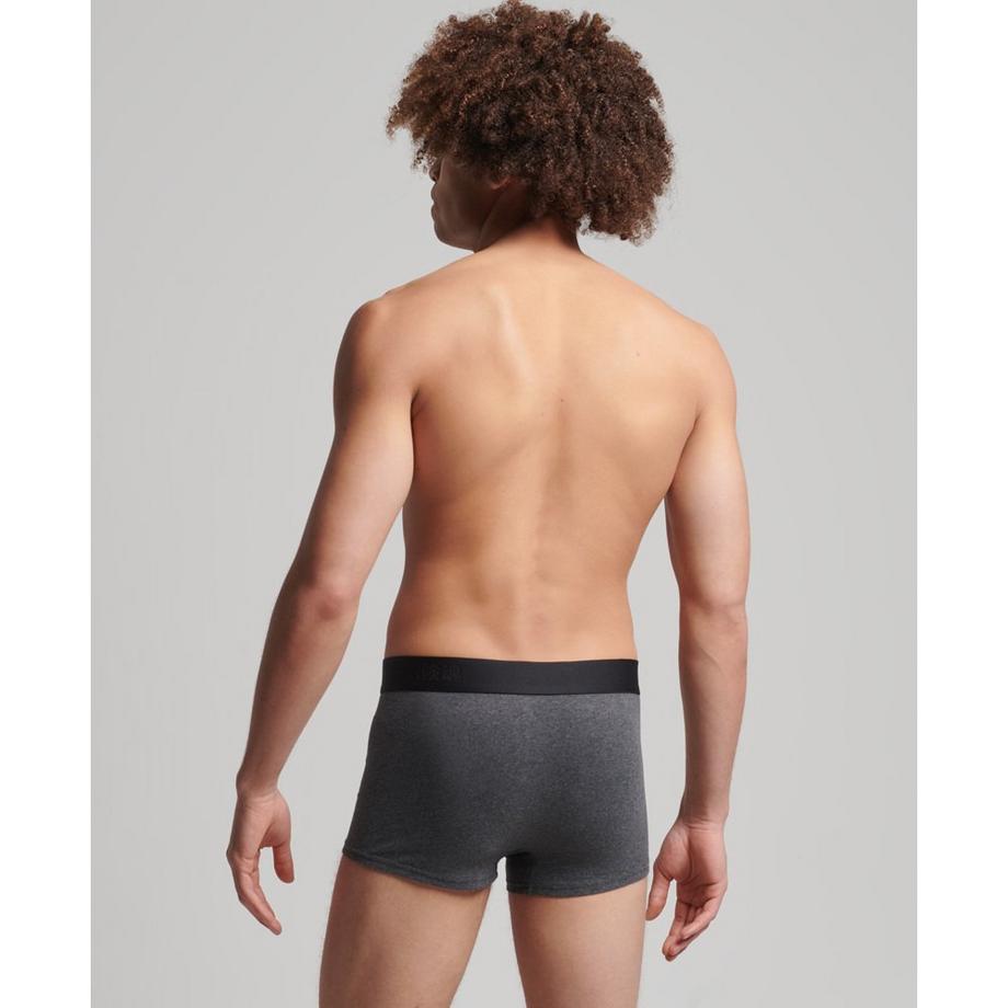 Superdry Offset Boxer in Cotone Biologico Confezione da 2  