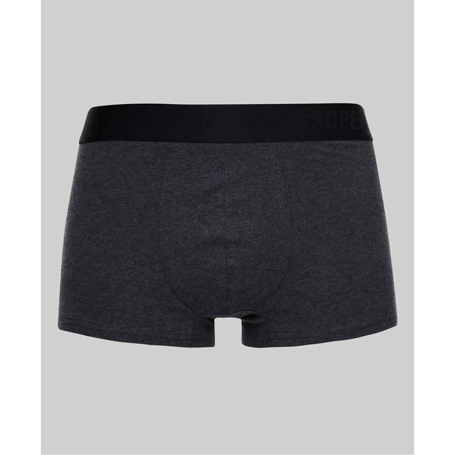 Superdry Offset Boxer in Cotone Biologico Confezione da 2  