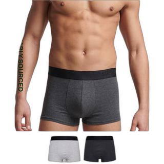 Superdry  boxer en coton bio uperdry offet (x2) 