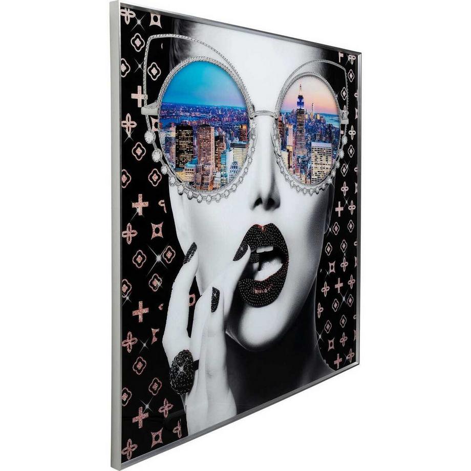 KARE Design Gerahmtes Bild NY View 120x120  