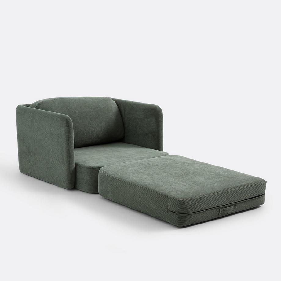 La Redoute Intérieurs Fauteuil convertible velours  