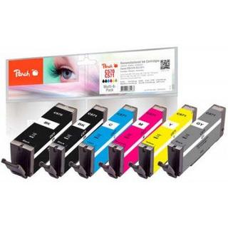 Peach  Ensemble de cartouches dencre Canon 570/571 