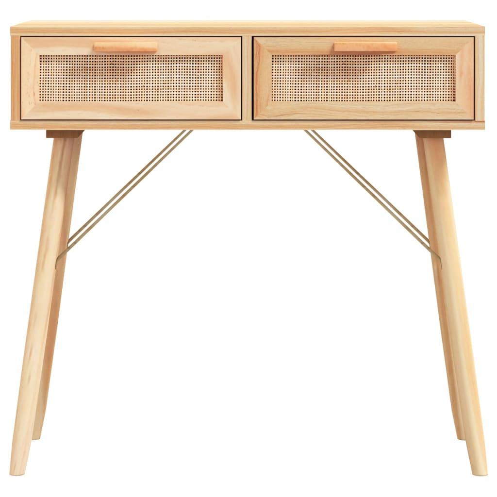 VidaXL Table console bois de pin  