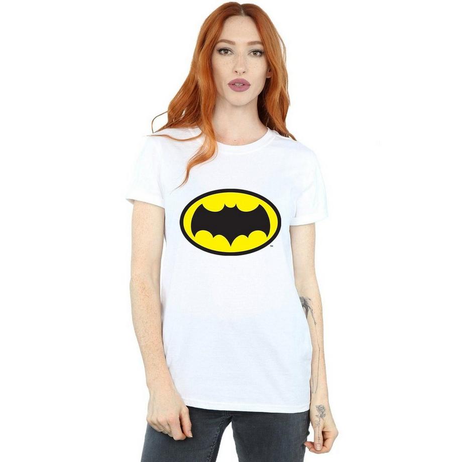 DC COMICS Batman Logo Bedrucktes T-Shirt  